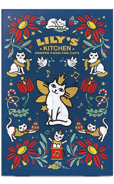 Lily's Kitchen Christmas Cat Advent Calendar 42g - £2.75 + Free Click and Collect @ Pets at Home