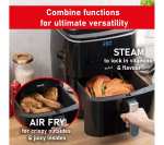 EasyFry 3in1 FW201827 Air Fryer, Grill & Steamer – 1.6kg/6.2L Black