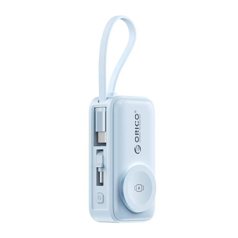 Orico Mini 5000 mAh Power Bank With Built-in Cables - Sold by ORICO Official Store / FBA