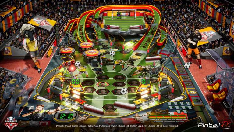 Pinball FX: Super League Football DLC - Free to keep during 30 days on PC (Steam/Epic Games) and 7 days on PS5 & PS4, Xbox & Nintendo Switch