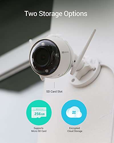 EZVIZ Outdoor Security Camera WiFi 1080P, 30M Night Vision, IP 66 Waterproof - £19.99 Sold by Ezviz Direct and Fulfilled by Amazon