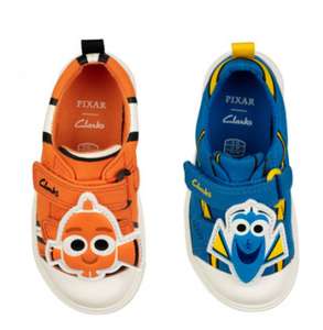 60% off Clarks Disney Toddler Shoes, Nemo, Dory Mickey Mouse & More From £12 with Free click and collect From Clarks