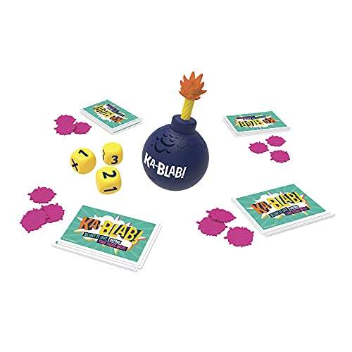 Hasbro Ka-Blab! Game For Families, Teens, Children, Aged 10+ For 2-6 Players - £4.85 VG / £4.95 Like New @ Amazon Warehouse