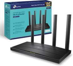 TP-Link WiFi 6 OneMesh Router, AX1500 Mbps Gigabit VPN Router, Dual-Core CPU Fibre Router, WPA3 Cybersecurity (Archer AX18)