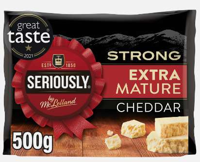 Seriously Strong Cheese - 500g instore Ipswich