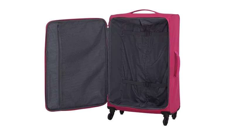Featherstone 4 Wheel Soft Large Suitcase - free c+c