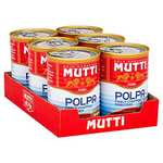 Mutti Finely Chopped Tomatoes 400g (Pack of 6) £5.50 @ Amazon