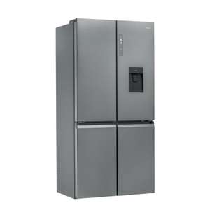 Haier Series 5 No Frost Four Door Silver Fridge Freezer with Water Dispenser [HTF-520WP7] - Using Code