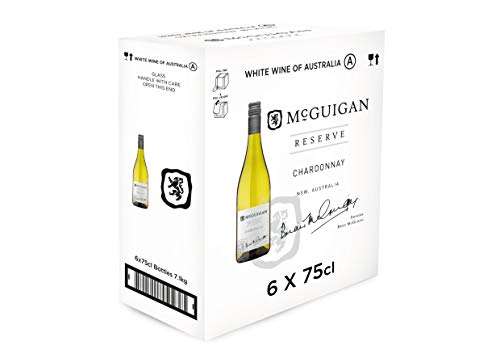 McGuigan Reserve Chardonnay, 6 x 750ml - w/ Voucher / £27.88 S&S w/ Voucher