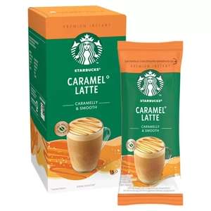 Starbucks Caramel Latte Premium Instant Coffee Sachets 5 Pack