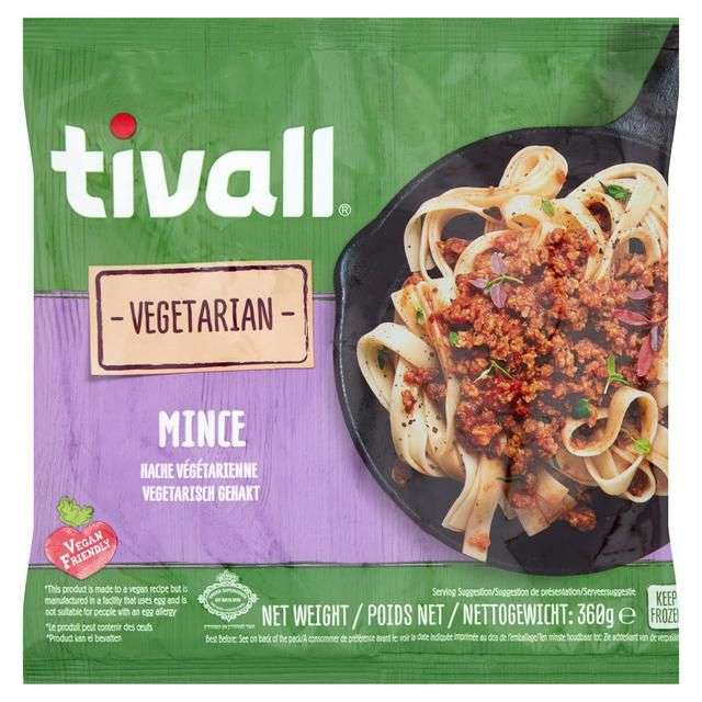Tivall Vegetarian Mince 360g 88p @ Sainsbury's Cromwell Road London