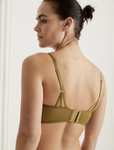 AUTOGRAPH Amalfi Embroidery Longline Plunge Bra (in Chartreuse) - £8.50 + Free Click & Collect - @ Marks & Spencer