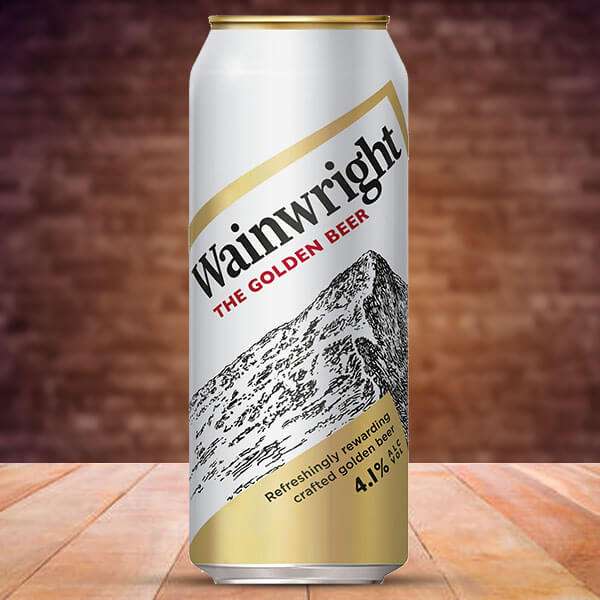 24 WAINWRIGHT THE GOLDEN CRAFTED BEER 500ML CANS £21.99 @ Discount Dragon