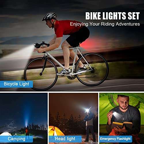 Gobikey LED front & rear bike lights Sold by BLOOM Store