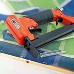 Tacwise A7116V Upholstery Air Stapler, Uses Type 71 / 4 - 16 mm Staples, Orange / Black