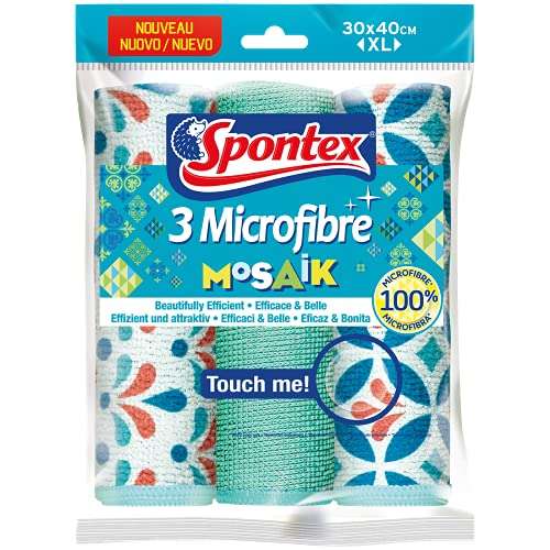 3 x Spontex Microfibre Cloths £1.50 @ Amazon