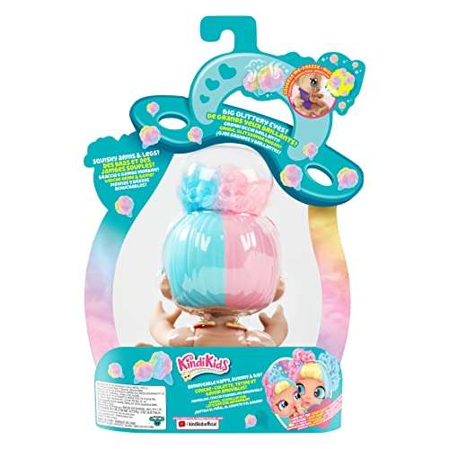 Kindi Kids Pastel Sweets Scented Kisses Official Baby Doll with Big Glitter Eyes - £6.80 @ Amazon