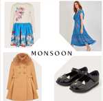 Monsoon Up to 70% off Spring Sale + Extra 10% off with code Women's & Children's + free del for members or free Click & Collect