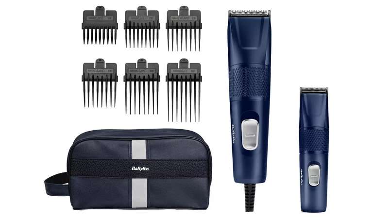 BaByliss Blue Edition Hair Clipper Set - £25 with click & collect @ Argos