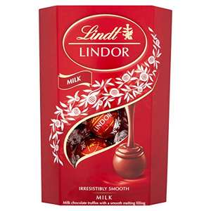 Lindt Lindor Milk Chocolate Truffles 200g £4.75 / £4.51 or less with subscribe & save @ Amazon