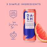 Dash Sparkling Water Wonky Fruit Grapefruit 12 pack 330ml
