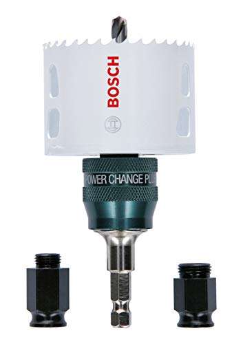 Bosch Professional Hole Saw Progressor for Wood & Metal Starter Kit Set (Wood and Metal, Ø 68 mm, Drill Accessories)