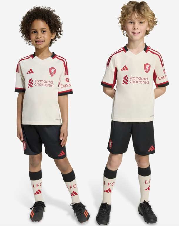 Liverpool FC adidas 25/26 Mini Kids Football Kit Home, Away or Goalkeeper photo 2