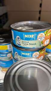 NIXE Tuna steaks in brine 2 for 79p @ LIDL National deal
