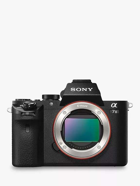 Sony a7 II (Alpha ILCE-7M2) Compact System Camera - £629.30 @ John Lewis & Partners