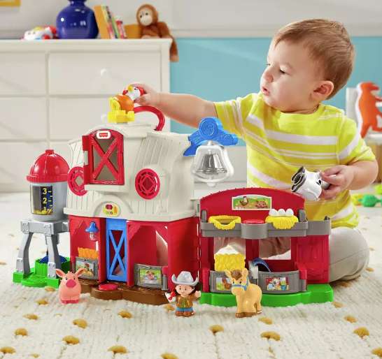Fisher-Price Little People Caring for Animals Farm Playset £25.12 with code @ Argos Free click and collect