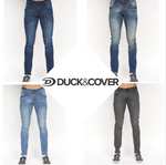 Men's Duck and Cover Cotton Tranfold Jeans with code (5 Designs available)
