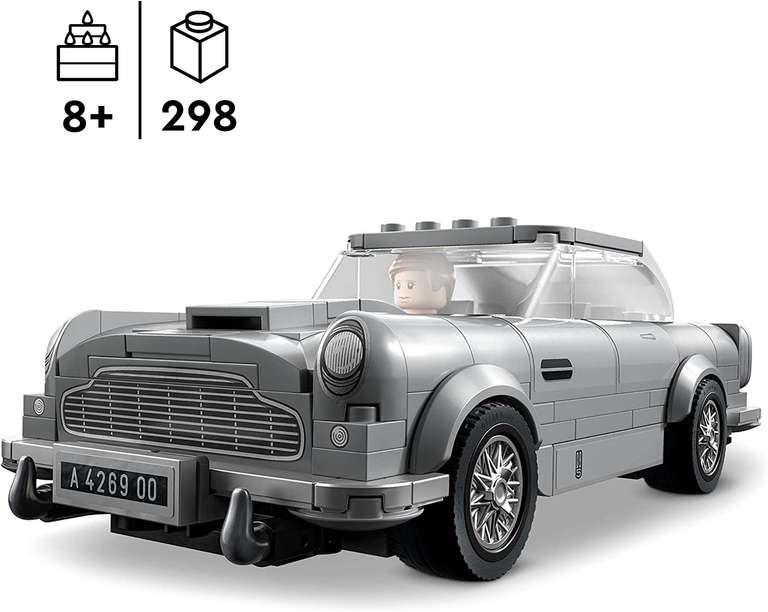 LEGO 76911 Speed Champions 007 Aston Martin DB5 & James Bond Car - £17. ...