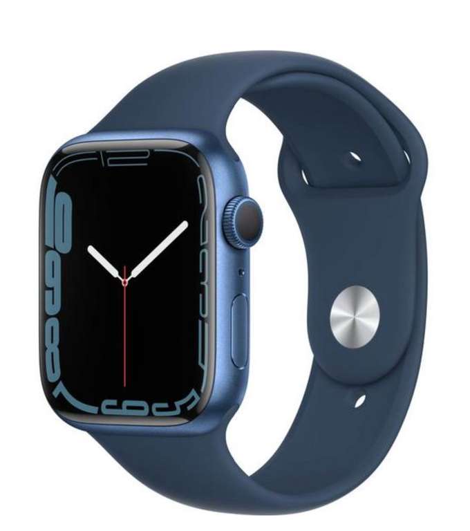 APPLE Watch Series 7 - Blue Aluminium with Abyss Blue Sports Band, 45 mm £309 at Currys