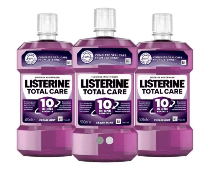 Listerine Total Care Bundle - £7 (+£3.75 Delivery) @ Boots