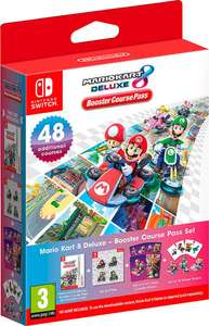 Mario Kart 8 Deluxe - Booster Course Pass Set with pins, cards, stickers and code for booster pass
