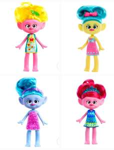 Trolls 3 Band Together Trendsettin’ Queen Poppy 20cm doll | Chenille, Viva & Smidge - Free click and collect