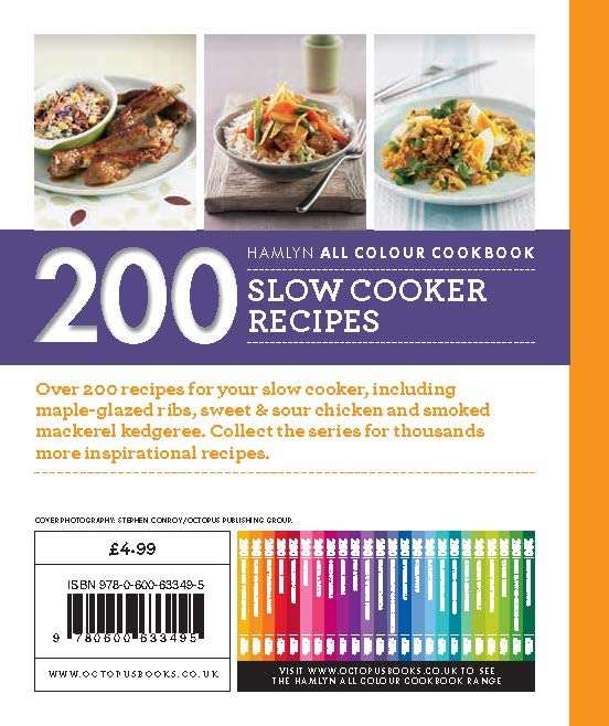 200 Slow Cooker Recipes: Hamlyn All Colour Cookbook Paperback - £1.25 @ Amazon