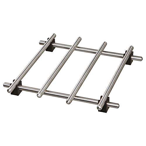 Ikea Lamplig Stainless Steel Trivet - Pot and Pan Worktop Stand 18cm x 18 cm, Silver - £2.50 @ Amazon