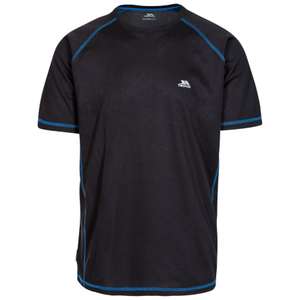 Trespass men's quick dry active t-shirt albert £5.20 (FREE Click and collect) @ Trespass