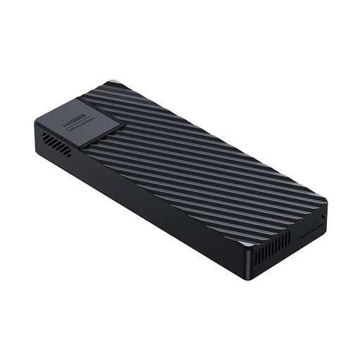 Hagibis NVMe SSD enclosure ( USB4.0 / TB4 / Upto 40Gbps / USB-C / Active cooling ) w/code @ Hagibis Official Store