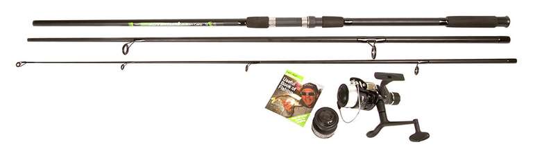Secure the 11ft Carp Fishing Rod & Reel Combo by Matt Hayes
