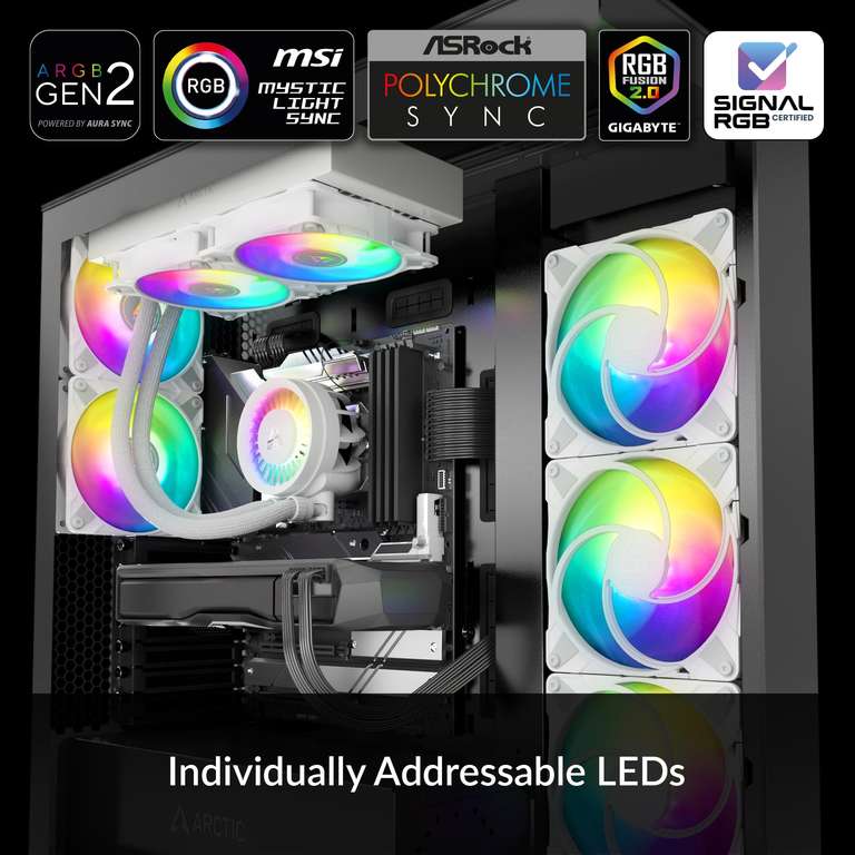 ARCTIC Liquid Freezer III 280 A-RGB - Water Cooling PC, All-in-One CPU AIO Water Cooler, Intel & AMD compatible sold by ARCTIC GmbH FBA