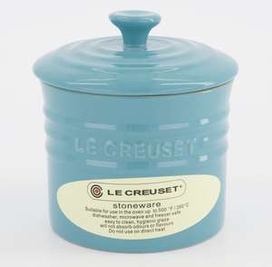 Le Creuset Eau De Nil Storage Jar 0.8L - £16 (£1.99 C&C) @ TK Maxx