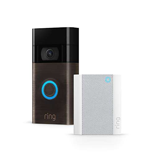 Ring Video Doorbell (2nd Gen) Wireless + Ring Chime - £69.99 @ Amazon