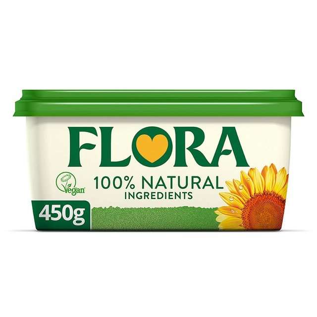 Flora 450g 100% Natural Spread