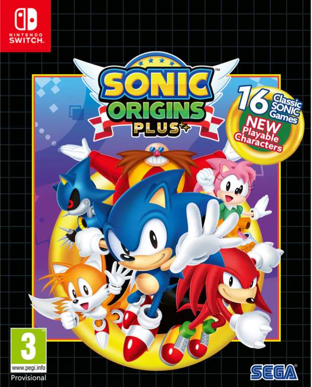 Sonic Origins Plus - Nintendo Switch with code