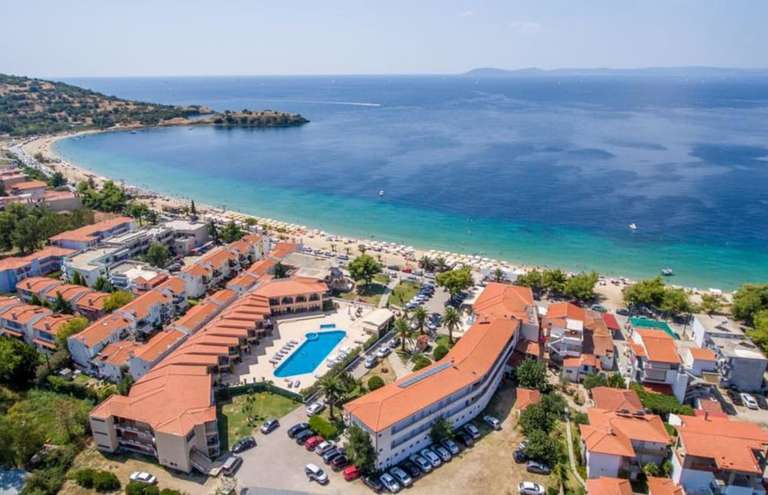 One week Toroni Blue Sea Hotel Half Board in Greece from Stanstead 30 September for 2 (£229 pp) via Lastminute.com