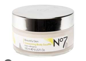Offers stacking - 6 x No7 Beautiful Skin Cocooning Body Souffle - Save Further w/ Student Discount (£30.63)