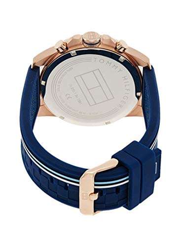 Tommy Hilfiger Unisex Multi dial Quartz Watch with Silicone Strap 1791474, £68.99 @ Amazon