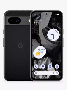 GooglePixel 8a Smartphone, Android, 6.1”, 5G, SIM Free, 128GB Pre order: + An Extra £175 With An Eligible Trade In + Free case W/Code